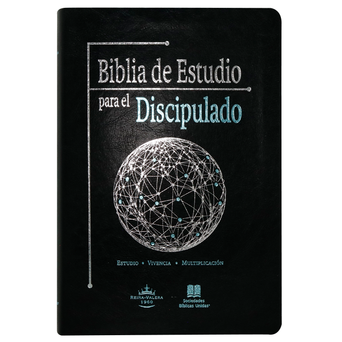 Biblia de Estudio Para El Discipulado Reina Valera 1960 Grande Letra ...